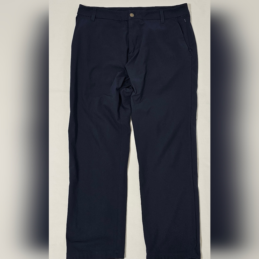 Lululemon ABC Classic Fit Pants 34 Navy Blue – Comfortable Stretch Chino Style